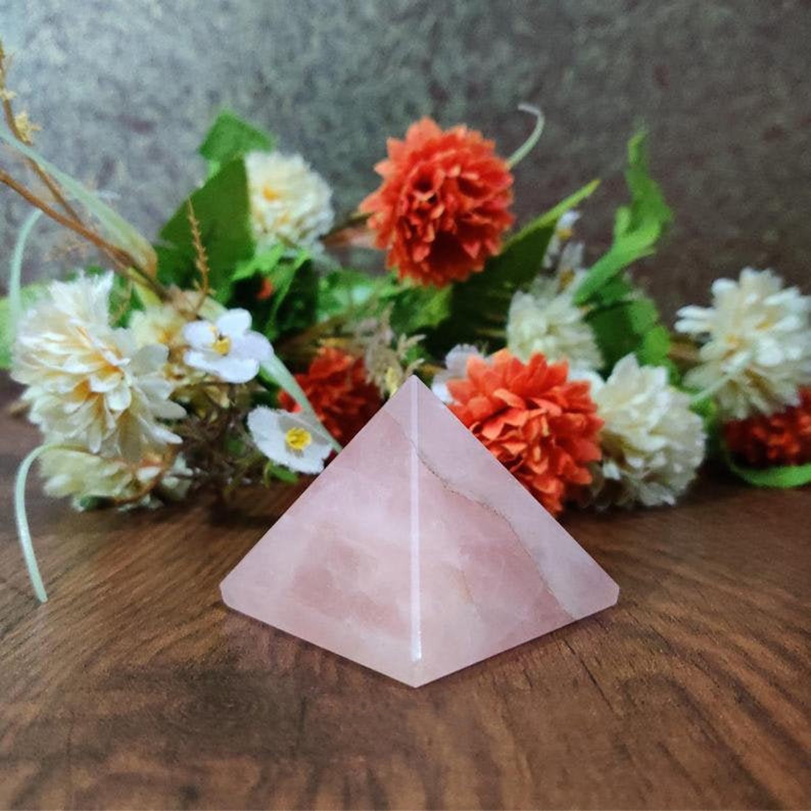 Bulk Rose Quartz Pyramid Rose Quartz Pyramid Wholesale Etsy