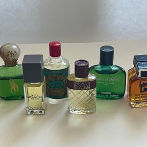 Chanel Men Perfume Collection Sample Vials Spray 5Pc Set