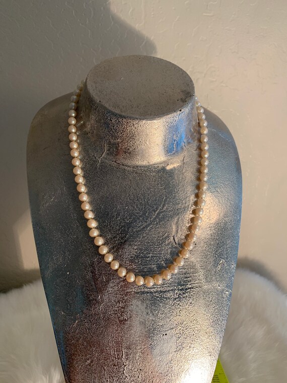12" String of Pearls Necklace - image 1