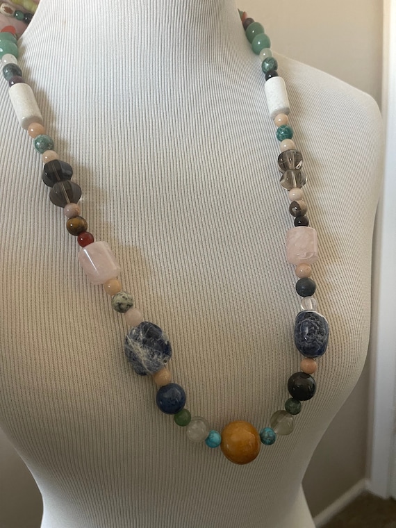 Multi-Stone Necklace | Choose Your Favorite | New