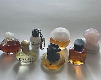 Designer Ladies Fragrances | Mini Splash Bottles | Vintage