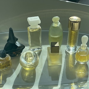 Selection of Miniature Travel Perfumes | Vintage