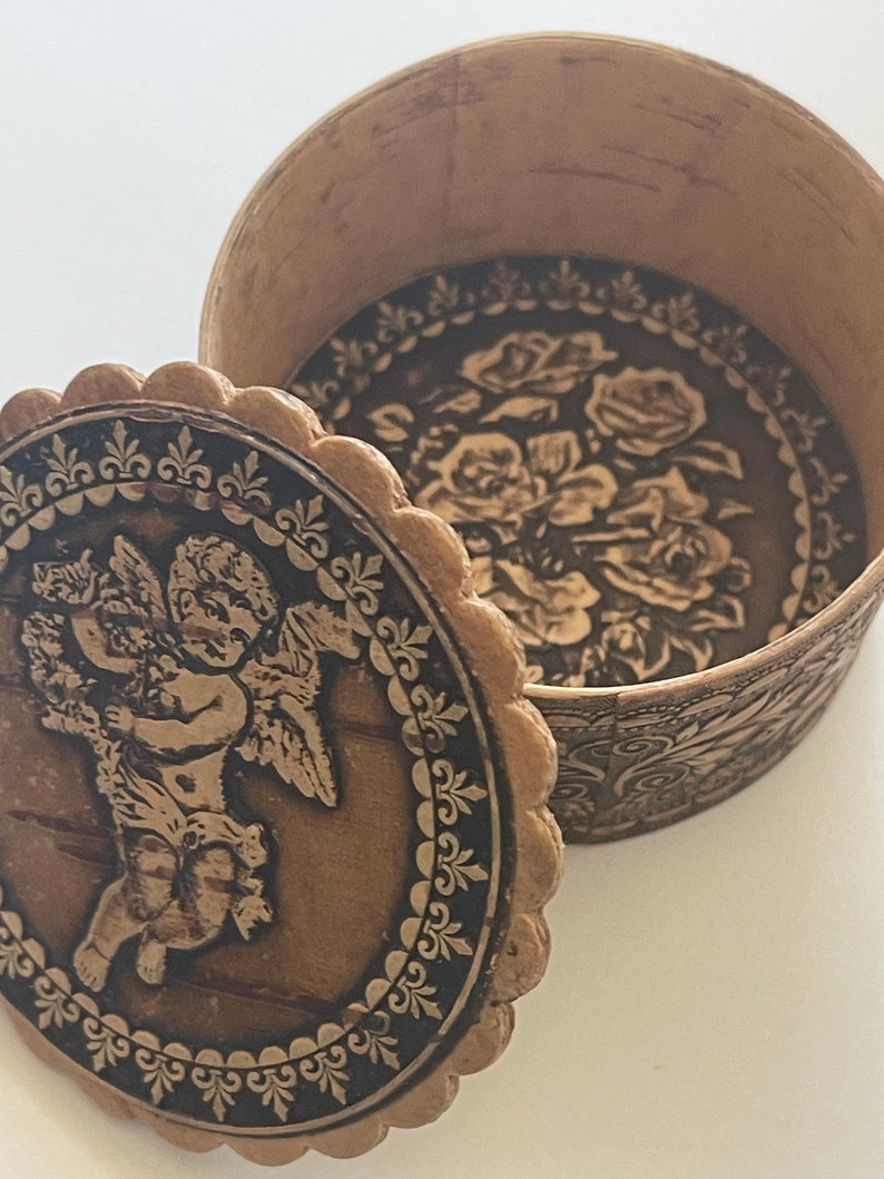 Russian Birch Wood Art Boxes Various New Etsy