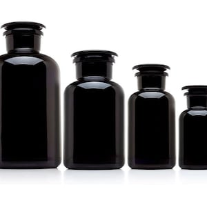 Apothecary Jar Violet Glass | 250 ml, 500 ml, 1 liter or 2 liter sizes available