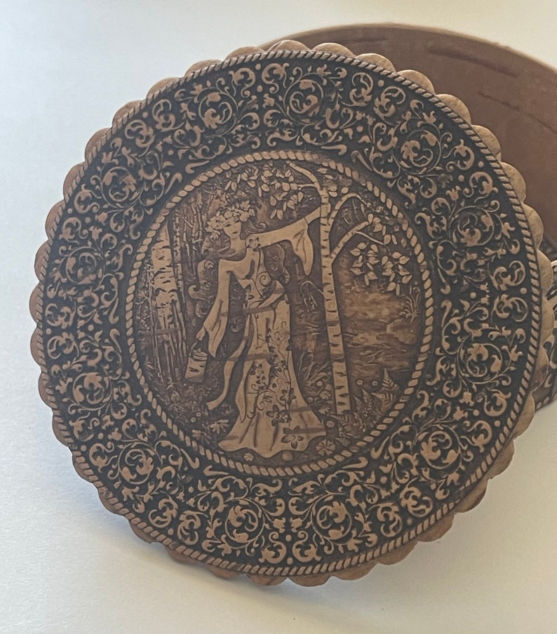 Russian Birch Wood Art Boxes Various New Etsy