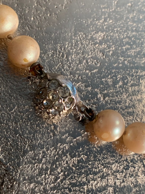 12" String of Pearls Necklace - image 2