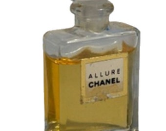 Chanel Allure Parfum Miniature Splash | 4 Ml Bottle | Vintage - Etsy