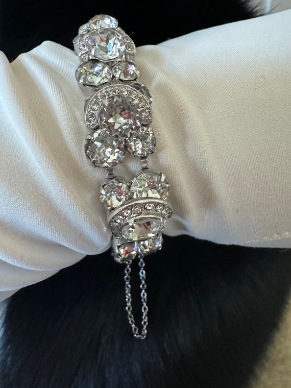 Eisenberg Ice Crystal Bracelet | Double Row of Cry