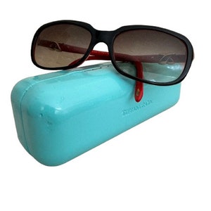 Tiffany Red Sunglasses | TF4023 8072/3B | Original Case