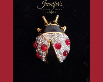 Joan Rivers Lady Bug Pin