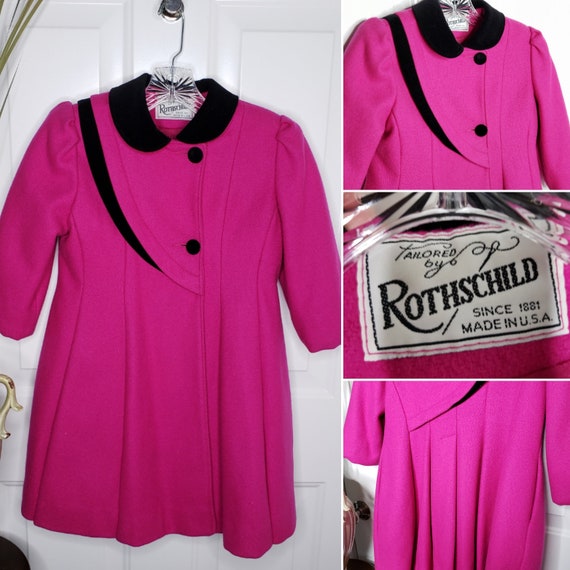 rothschild wool dress coat