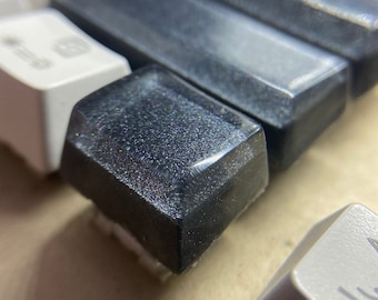 Geeignet für die meisten Cherry MX (+) Achse mechanische Tastatur Keycaps, handgemachte benutzerdefinierte Sternenhimmel grau Keycaps Set Handwerker Keycap