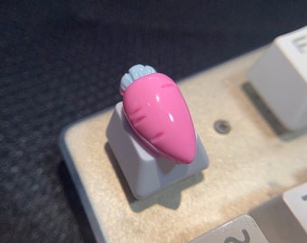 Simpatici copritasti ravanello della tastiera meccanica Cherry MX, copritasti personalizzati fatti a mano, regali interessanti per i giocatori