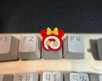 Piccoli copritasti per torta carini della tastiera meccanica Cherry MX, copritasti personalizzati fatti a mano, regali interessanti per i giocatori