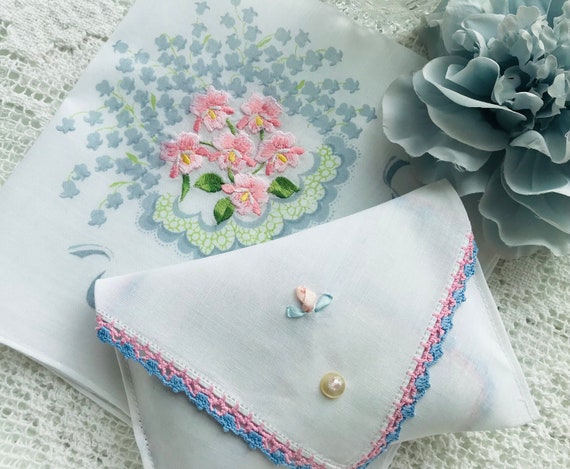 Something Blue Hankie and Lavender Scented Sachet… - image 8
