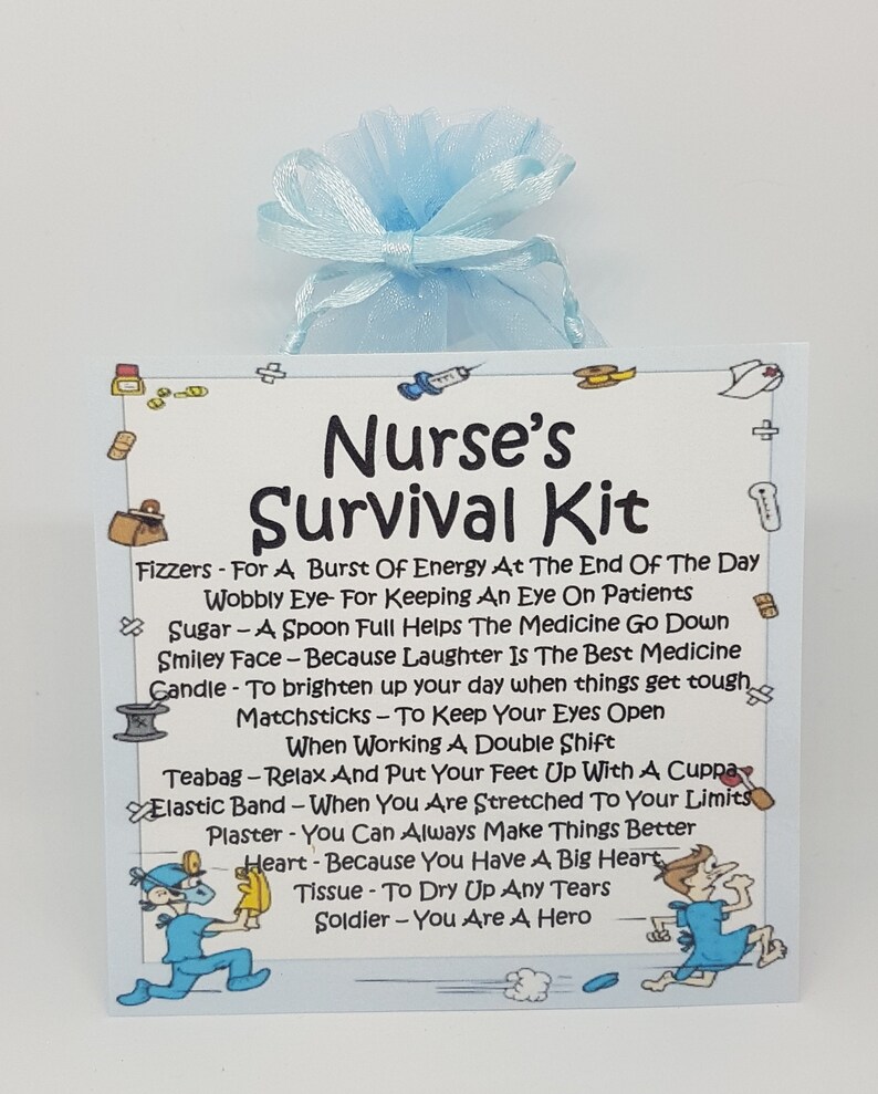 Nurse's Survival Kit Fun/ joke/ novelty gift / present / Etsy