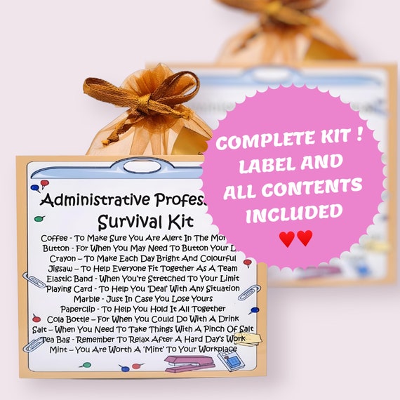Accountant Survival Kit Gift Tags Editable Template, CPA Accounting Ap – Puff Paper Co - View #2