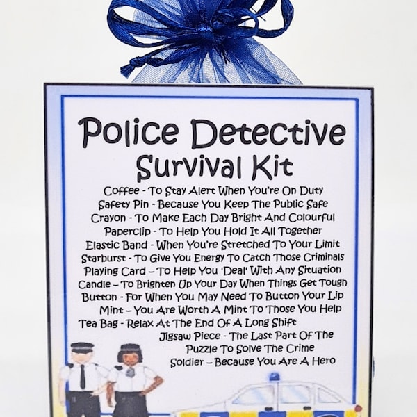 Police Officer Gift Etsy