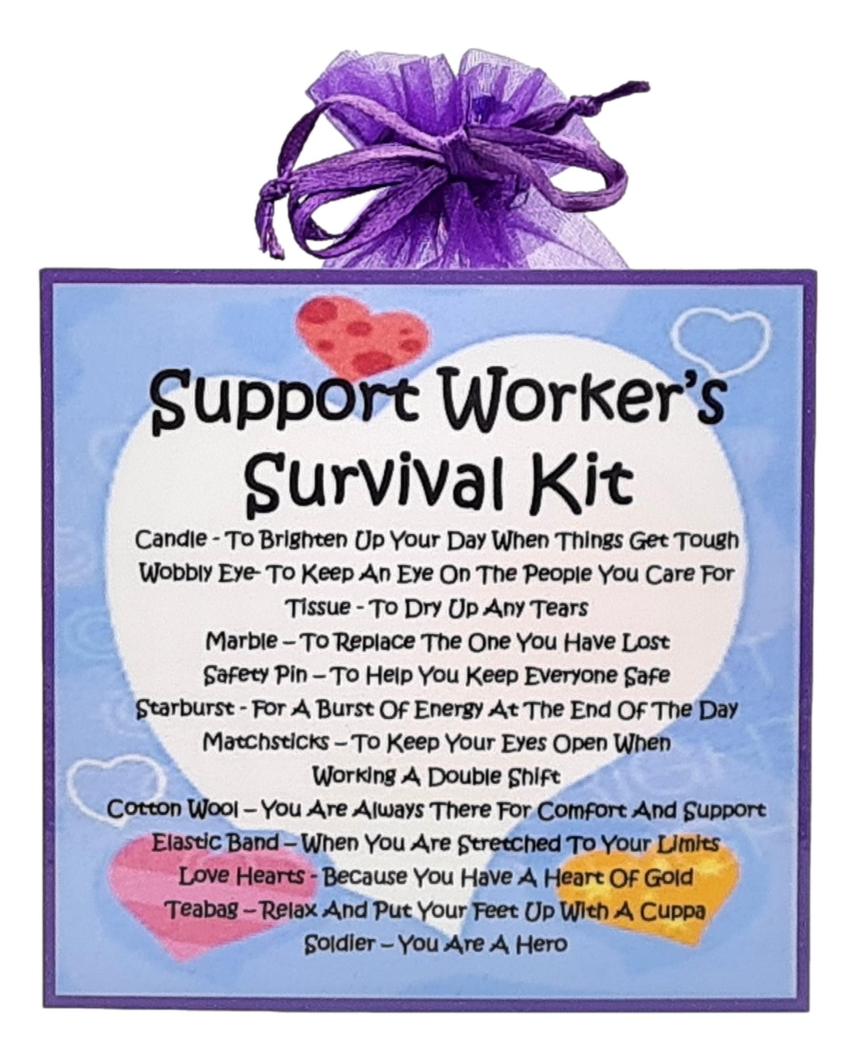 Night Shift Worker Survival Kit Fun Novelty Gift & Card 