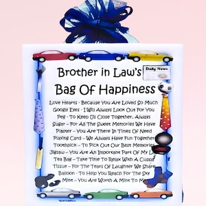 Schwager Survival Kit ~ lustiges neues Geschenk & Kartenalternative | Geburtstagsgeschenk | Grußkarten | Andenken | Personalisiertes Geschenk