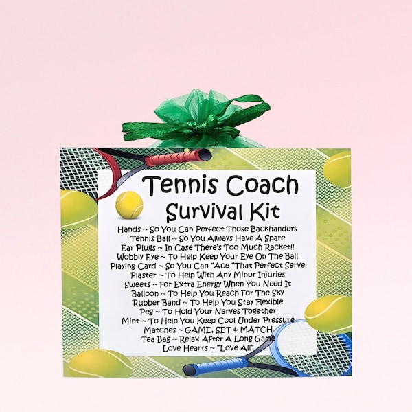 Tennis Coach Gift - 60+ Gift Ideas for 2024