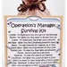 Operation's Manager Survival Kit ~ Fun Novelty Gift & Card | Birthday ...
