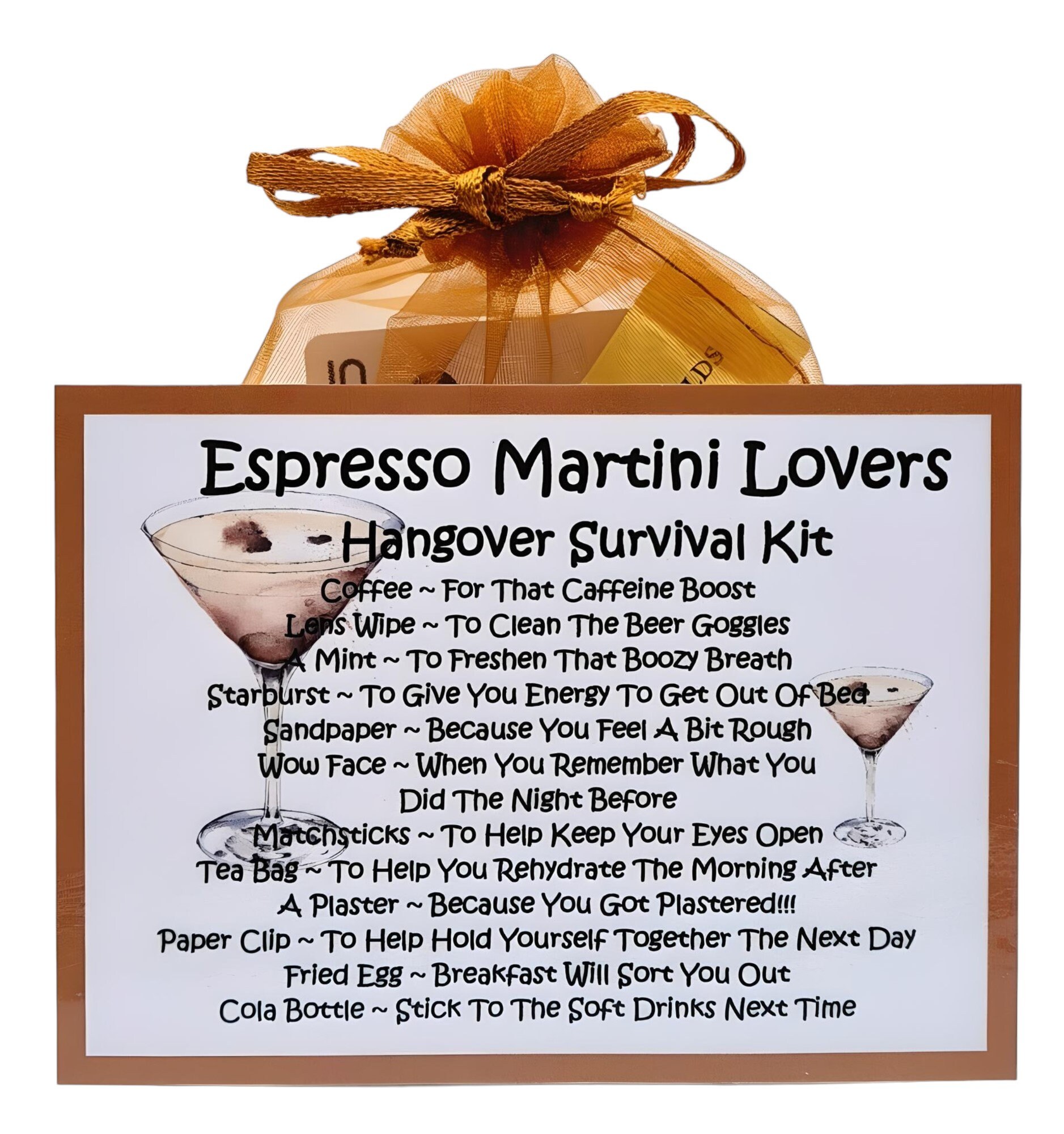 Espresso Martini Gift Set, Cocktail Lover's Holiday Gift