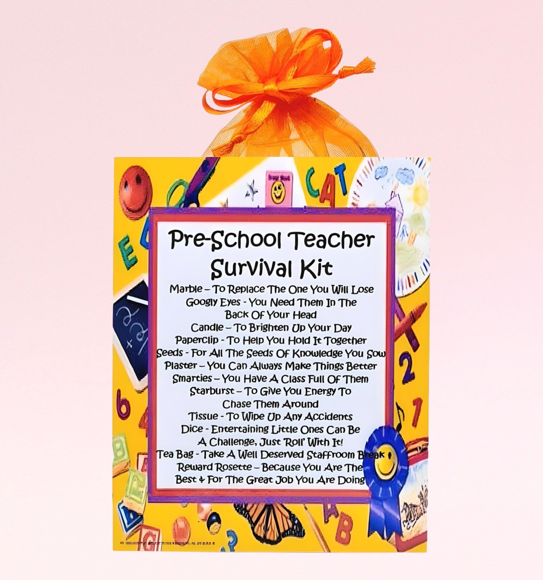 Teacher Survival Kit Printable Gift Tag INSTANT DOWNLOAD – Cute Party Dash