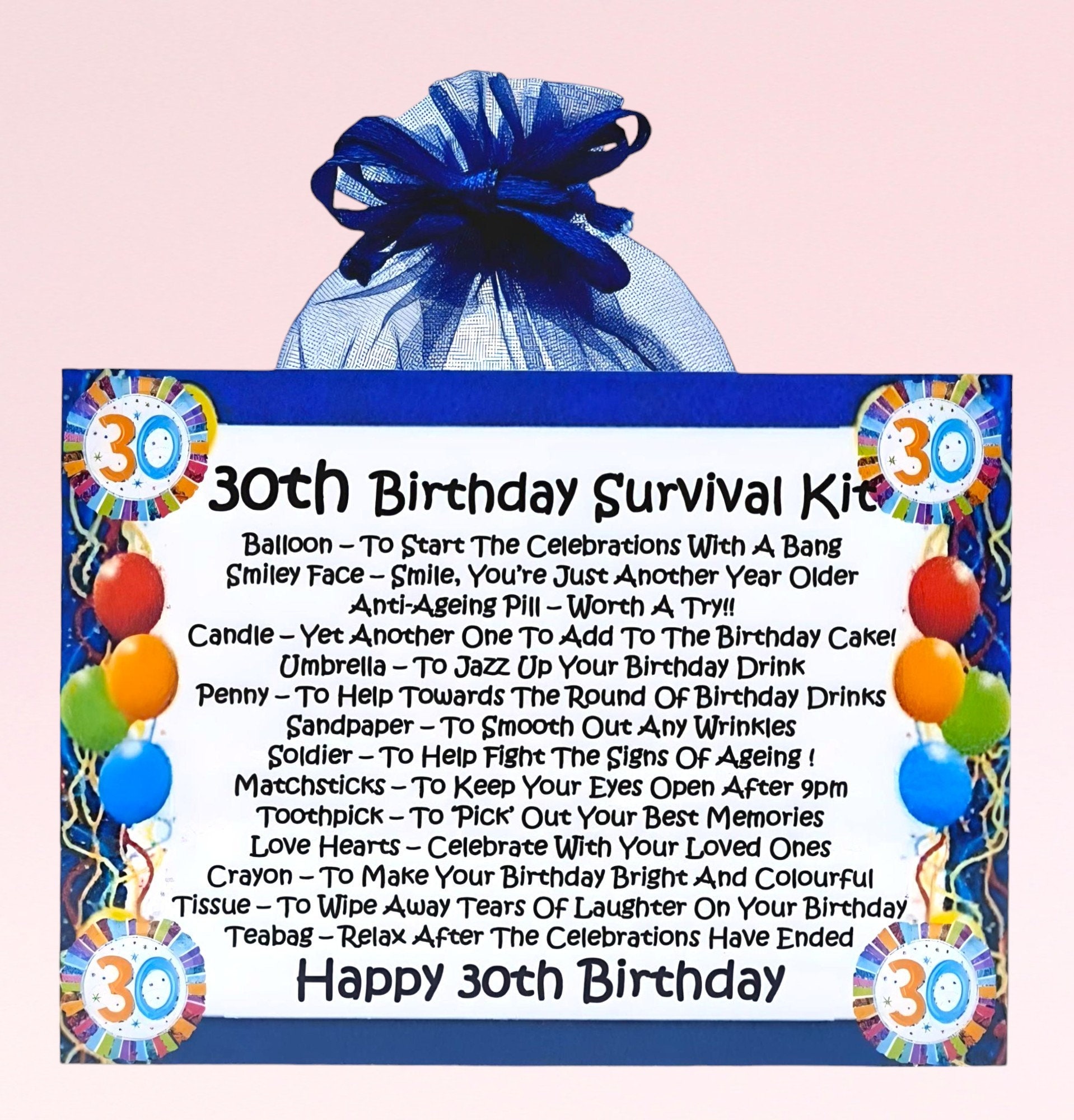 30th Birthday Drink Umbrellas 30th Birthday Drink Umbrellas