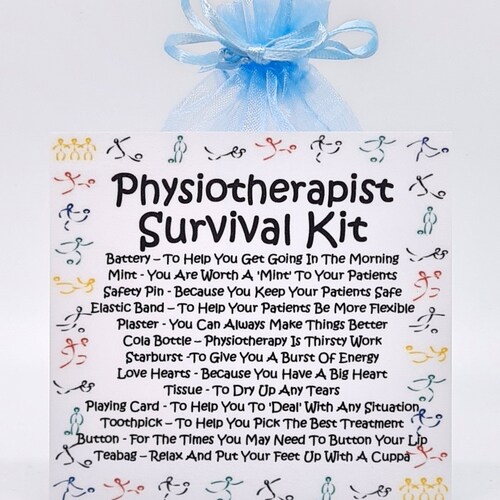 Occupational Therapist Survival Kit Fun Novelty Gift & Card Etsy