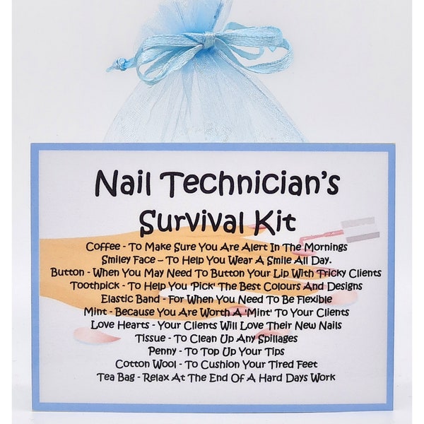 Nail Tech Birthday Greeting Card Etsy