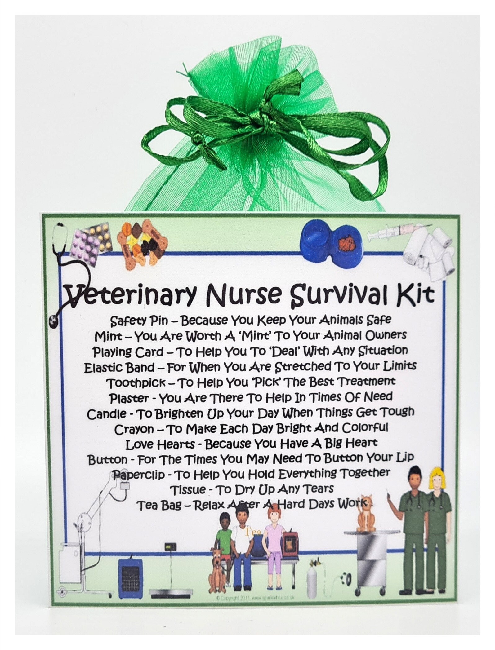 Veterinary Nurse Survival Kit Fun/ novelty gift / present / Etsy