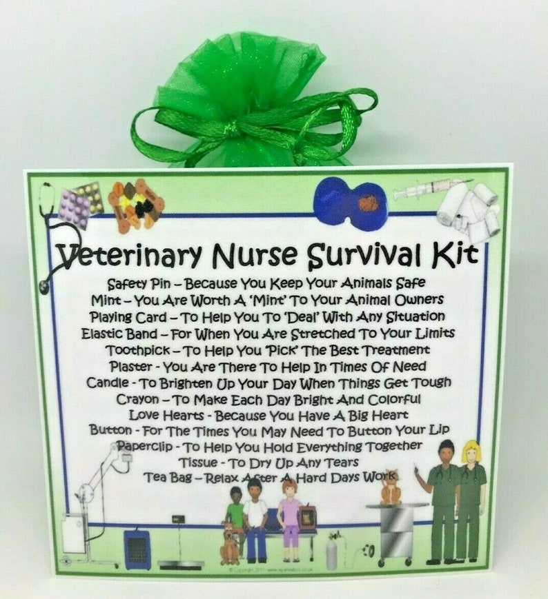 Veterinary Nurse Survival Kit Fun/ novelty gift / present / | Etsy