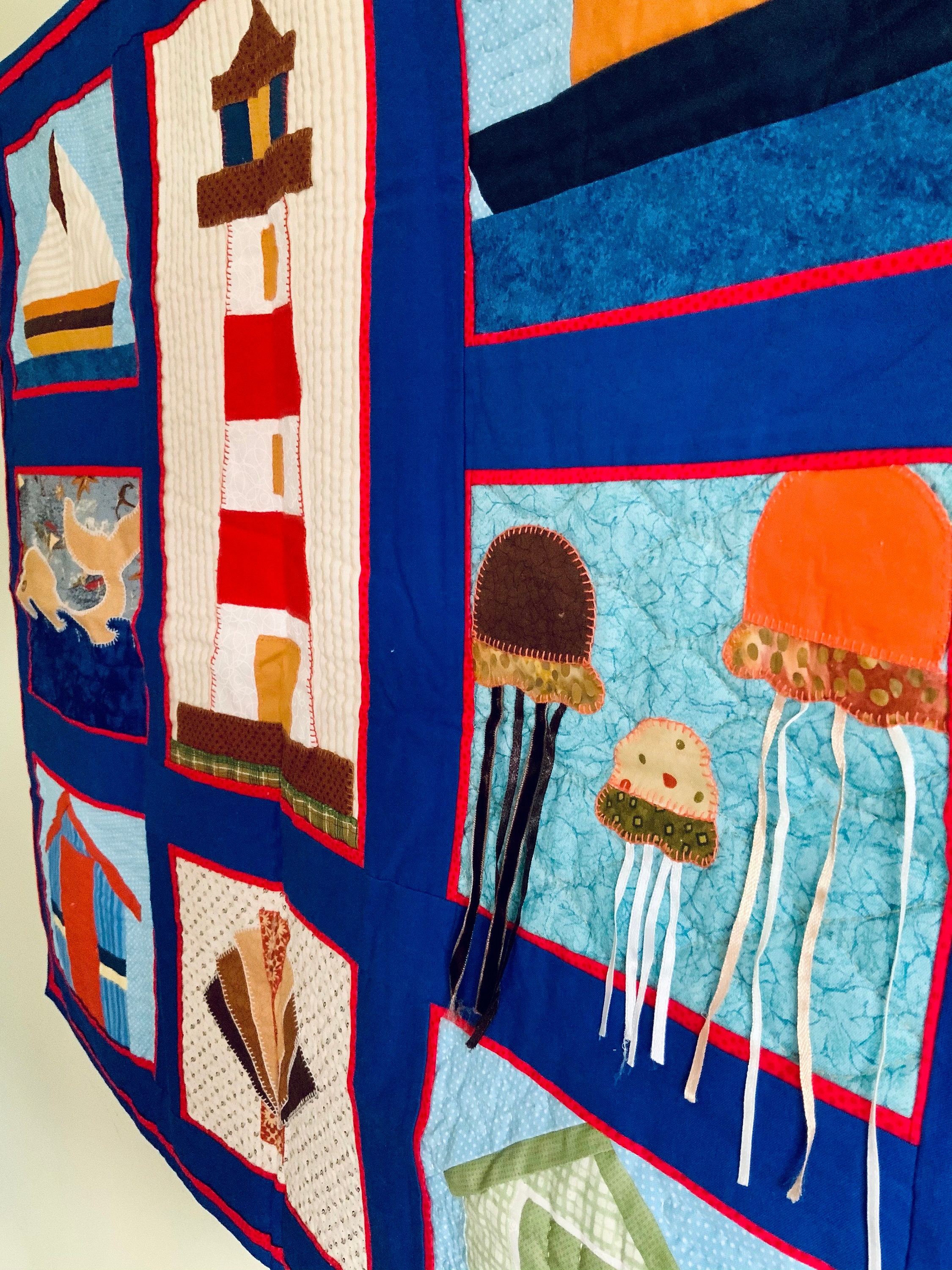 Day At The Seaside Quilt Etsy