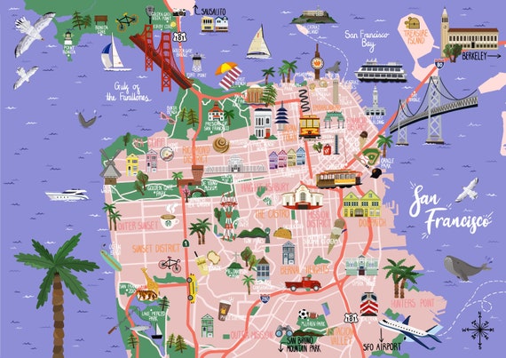 City Guide San Francisco, English Version - Art of Living - Books and  Stationery