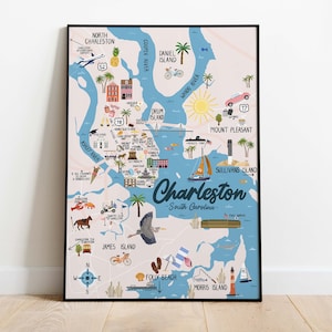 Charleston - Map and Travel Guide
