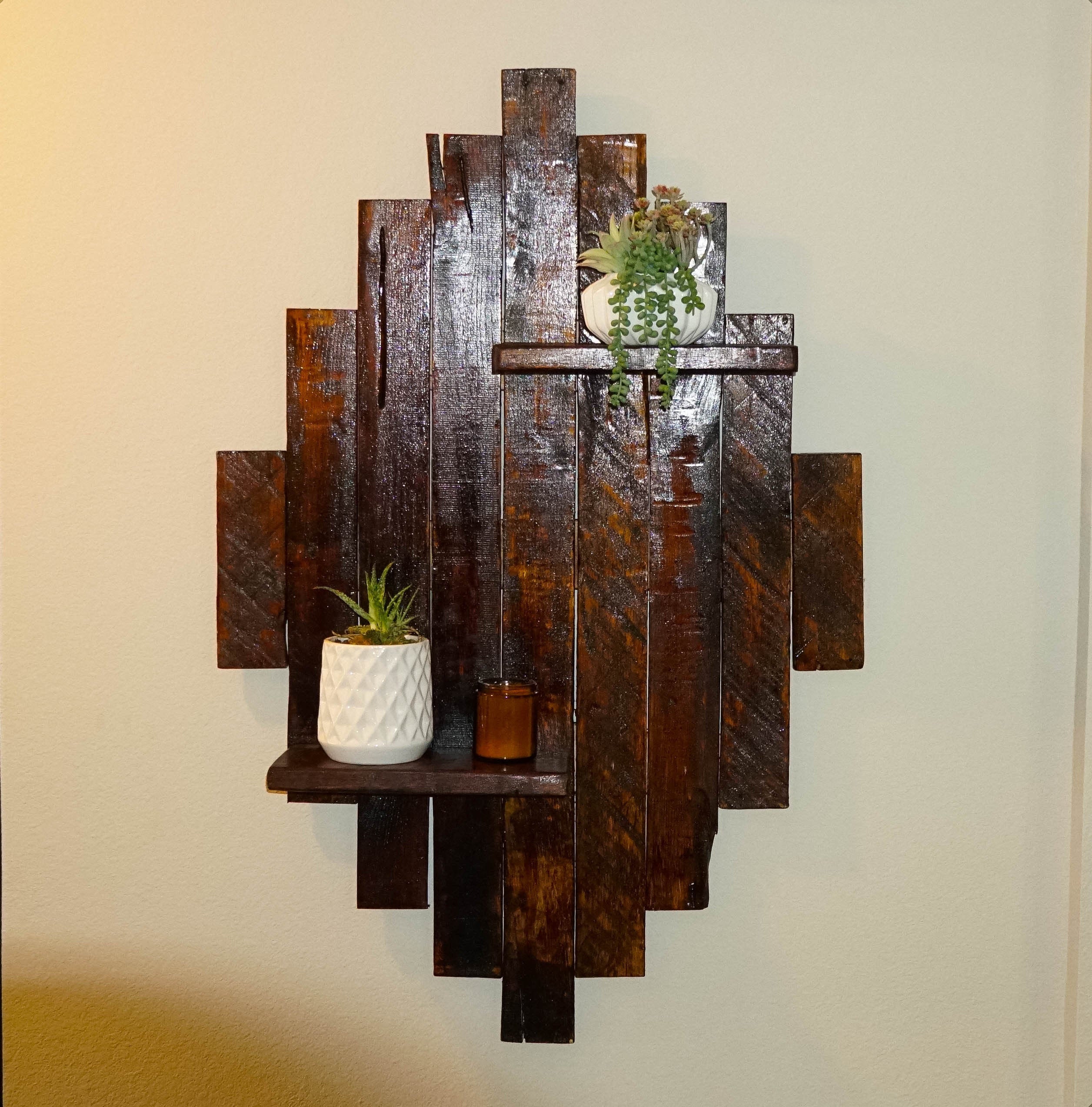 Custom Wood Shelf Decor Etsy