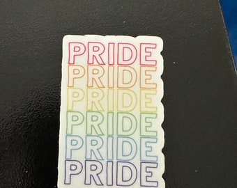 Rainbow Pride sticker | LGBT pride sticker | LGBTQ+ | pride month | rainbow sticker