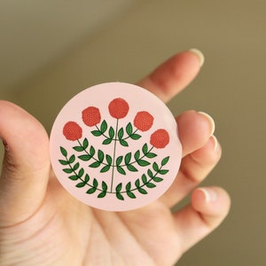 Floraler Motiv Sticker