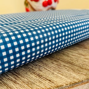 1/8” Small Gingham Denim |  Riley Blake Designs | C440 | 100% cotton | design by RBD | in stock