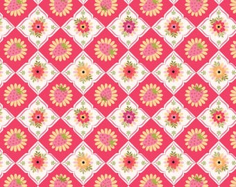 Calico Cowgirls - Poppie Baumwolle Lori Wälder | auf Lager - Feeling quilty - floral rosa CW24827