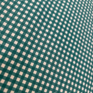 1/8” Small Gingham Teal | Riley Blake Designs | C440 | 100% cotton | design by RBD | in stock