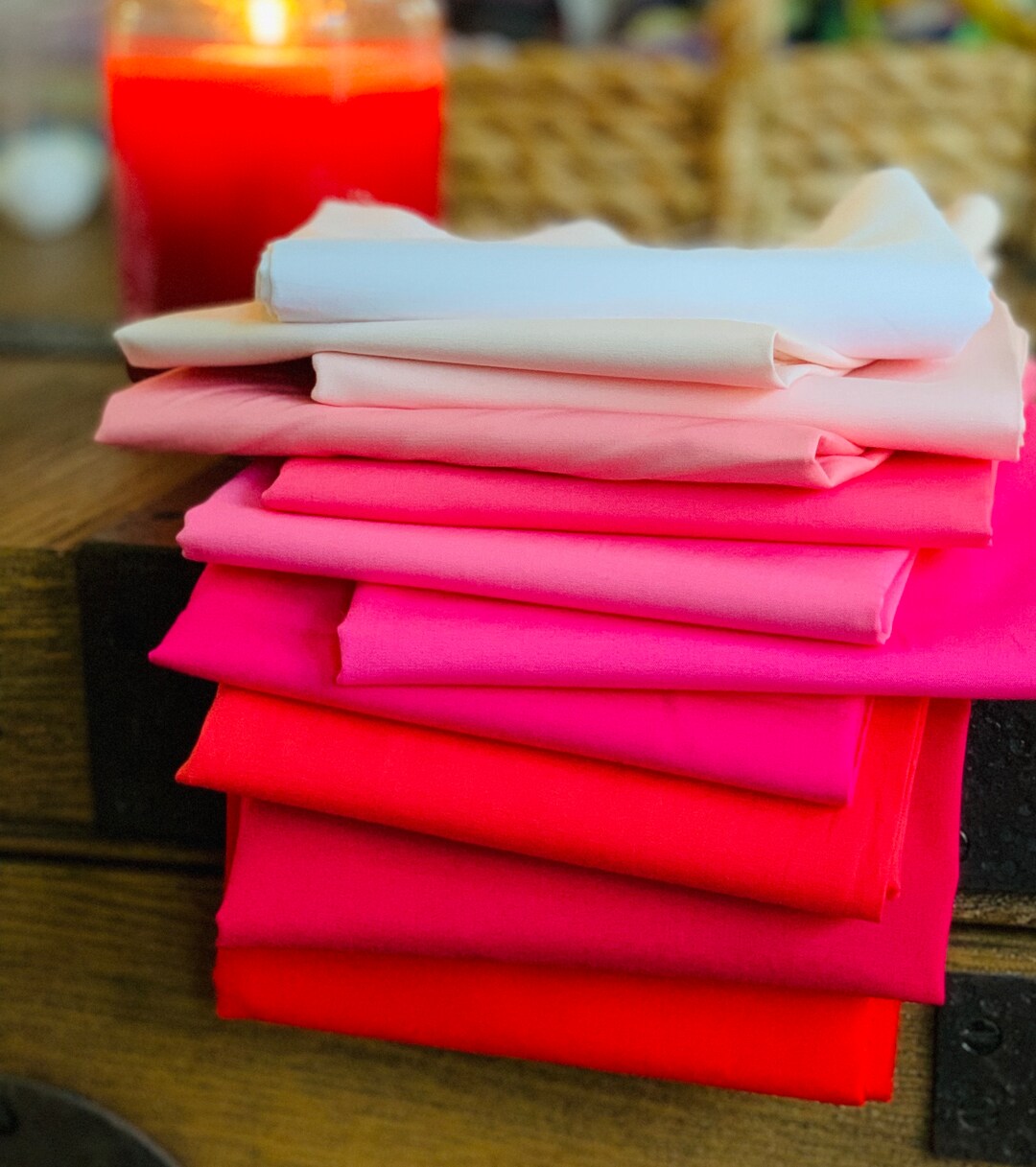 Valentine AGF Blenders Fat Quarters / 1/2 Yards Bundles 11 Fabrics Fast