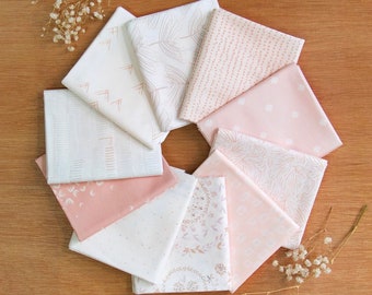 Ballerina Fusion - Full Collection Low volume - delicate twist | AGF | Fat quarter bundle 10 fabrics | Fast shipping | AGF - 1/2 yard option