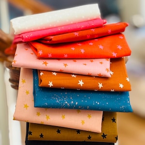 Précommande Mystic Fable* 10 coordonnées mouchetées et lot de blenders complémentaires Ruby star FQ / expédition 1/2 yard mars 2026