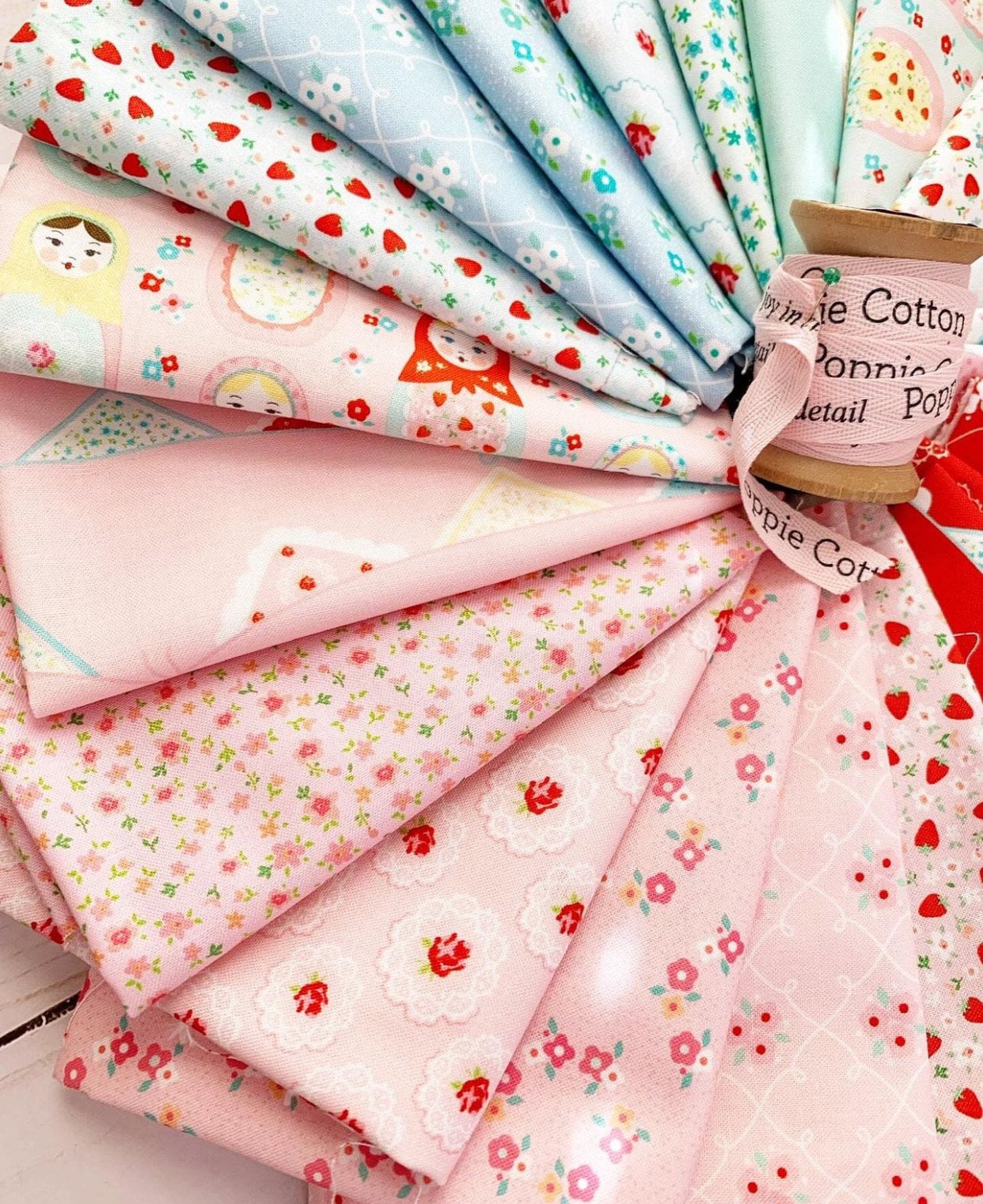 Market Day - 21 Fat Quarter Bundle | Poppie Cotton | Amy