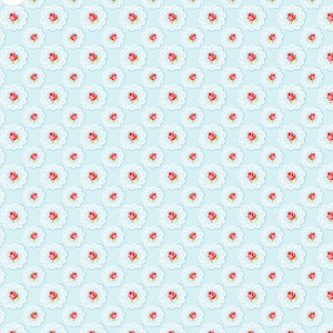Market day  - Doily Teal | Poppie cotton | Amy Jordan | vintage | in stock - MK24567