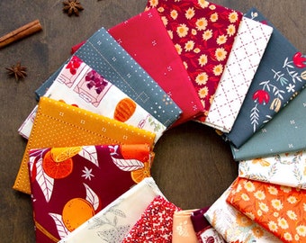 Season & spice |  Fat quarters / 1/2 yards  bundles 16 fabrics | in stock - fast shipping | AGF