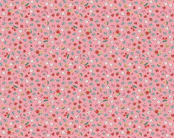 Home sweet home bitty blossom pink | Poppie cotton | Elea Lutz | vintage | in stock - VR24468