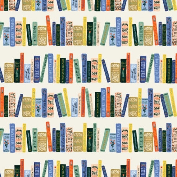 Curio - Book Club Fabric - Rifle Paper Co - Cotton and Steel